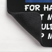 Ich wollte zu Halloween Demokrat sein Mousepad (Ecke)