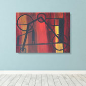 Ich Wollte zu reiten Leinwanddruck (Insitu (Holzboden))