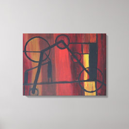 Ich Wollte zu reiten Leinwanddruck