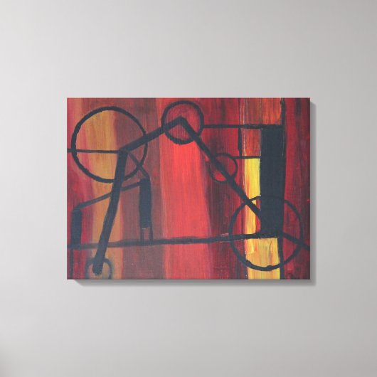 Ich Wollte zu reiten Leinwanddruck (Vorderseite)