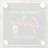 Ich wollte zu retten - Crazy, Wicked Liebe Unterse Glasuntersetzer (Rückseite)