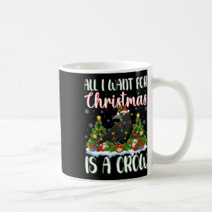 Ich Wollte zu Weihnachten ist ein Crow Bird Weihna Kaffeetasse