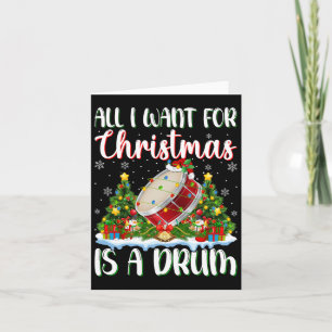 Ich Wollte zu Weihnachten ist ein trockenes Weihna Karte