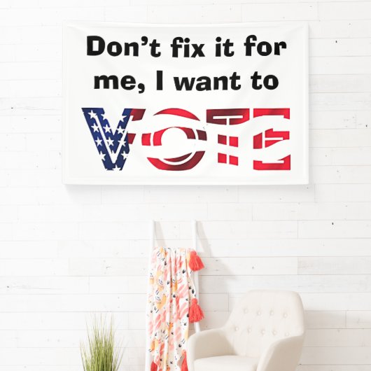 Ich Wollte zur Abstimmung Banner (InSitu)