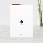 Ich wooly, woolly like you Niedlich Mammoth Karte (Rückseite)