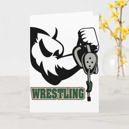 Ich wringe karte (Gelbe Blume)