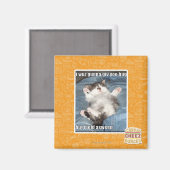 Ich wuchs gunna giv yoo hug magnet (Vorderseite/Rückseite)