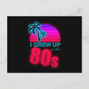 Ich Wuchs In Den 80ern Auf 1980 Vintage 80er Liebh Postkarte