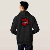 Ich Wuffe dich Hoodie (Schwarz voll)