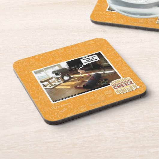 Ich wünsche, dass es etwas gab zu tun getränkeuntersetzer (Linke Seite)