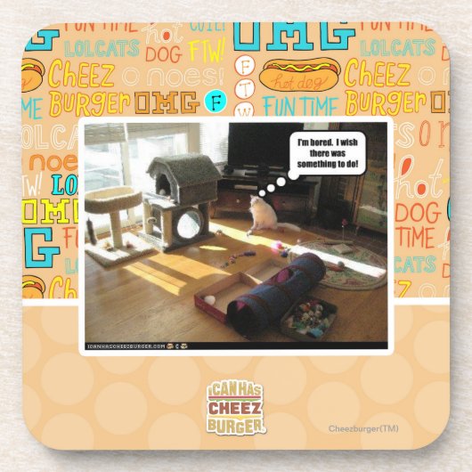 Ich wünsche, dass es etwas gab zu tun getränkeuntersetzer (Vorderseite)