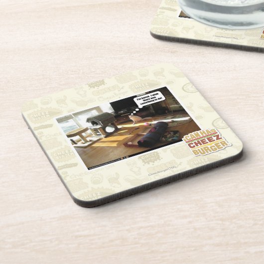 Ich wünsche, dass es etwas gab zu tun getränkeuntersetzer (Linke Seite)