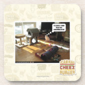 Ich wünsche, dass es etwas gab zu tun getränkeuntersetzer (Vorderseite)