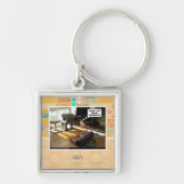 Ich wünsche, dass es etwas gab zu tun schlüsselanhänger (Vorne)