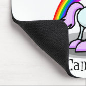 Ich wünsche, dass ich ein Einhorn war, also ich Mousepad (Ecke)