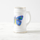 Ich wünsche, dass ich ein Schmetterling war Bierglas (VorderseiteRechts)
