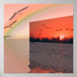 Ich wünsche, dass ich fliegen könnte poster