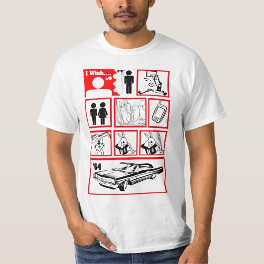Ich wünsche, dass ich höheres T-Shirt war (Vorderseite)