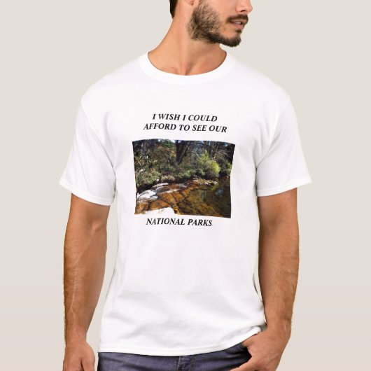 ICH WÜNSCHE, DASS ICH MIR LEISTEN KÖNNTE, UNSERE T-Shirt (Vorderseite)