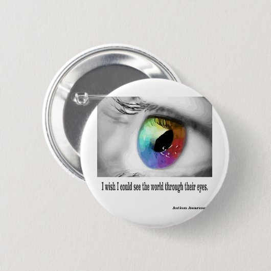 Ich wünsche, dass ich sehen könnte button (Vorne & Hinten)