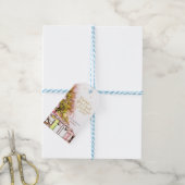 Ich wünsche dir das beste Weihnachtsfest, Pine Tre Geschenkanhänger (Mit Garn)