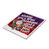 Ich wünsche dir ein braves Weihnachten Fliese (Seite)