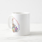 Ich wünsche dir ein Eierfest! Osterhaseger Kaffeetasse (Vorderseite Links)