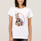 Ich wünsche dir ein Eierfest! Osterhaseger T-Shirt (Vorderseite)