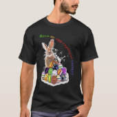 Ich wünsche dir ein Eierfest! Osterhaseger T-Shirt (Vorderseite)