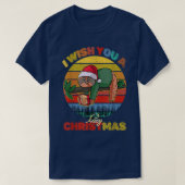 Ich wünsche dir ein faules Weihnachten Funny Funny T-Shirt (Design vorne)