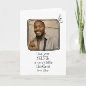 Ich wünsche dir ein frohes, kleines Weihnachtsfest Karte (Vorderseite)