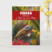 Ich wünsche dir ein frohes Liz-Mas Karte (Gelbe Blume)