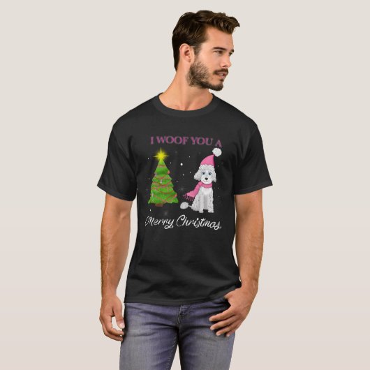Ich wünsche dir ein frohes Weihnachten Niedliches T-Shirt (Vorne ganz)