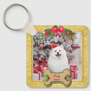 Ich wünsche dir ein frohes Weihnachten Personalisi Schlüsselanhänger