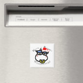 Ich wünsche dir ein frohes Weihnachtsfest! Magnet (In Situ (Geschirrspüler))