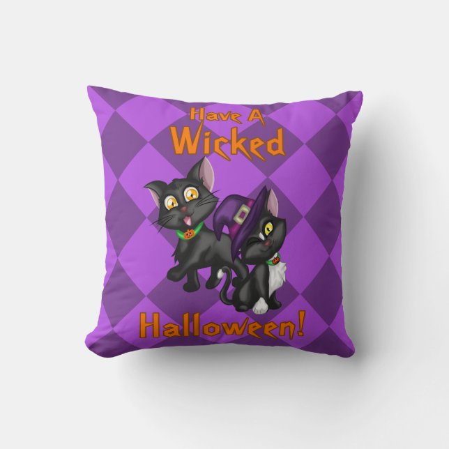 Ich wünsche dir ein geiles Halloween! Kissen (Vorderseite)