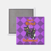 Ich wünsche dir ein geiles Halloween! Magnet (Vorderseite/Rückseite)