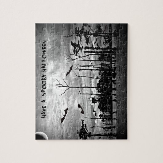 Ich wünsche dir ein geiles Halloween! Puzzle (Vertikal)