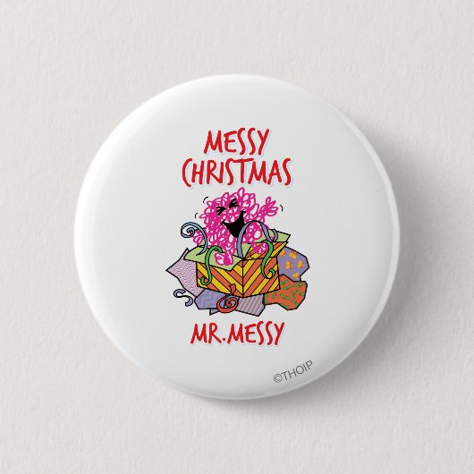 Ich wünsche dir ein gesundes Weihnachten Button (Vorderseite)
