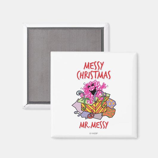 Ich wünsche dir ein gesundes Weihnachten Magnet (Vorderseite/Rückseite)