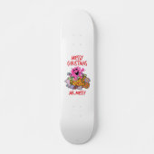 Ich wünsche dir ein gesundes Weihnachten Skateboard (Vorne)