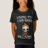 Ich wünsche dir ein haarsträubendes Halloween T-Shirt (Vorderseite)