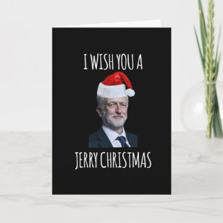Ich wünsche dir ein Jerry Christmas Jeremy Corbyn Karte