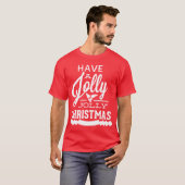 Ich wünsche dir ein Jolly Jolly Weihnachten T-Shirt (Vorne ganz)
