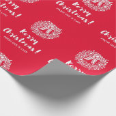 Ich wünsche dir ein Kerry Weihnachten Geschenkpapier (Ecke)