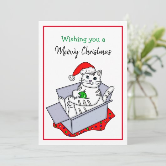 Ich wünsche dir ein mildes Weihnachten | Holiday C (Stehend Vorderseite)