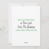 Ich wünsche dir ein mildes Weihnachten | Holiday C (Rückseite)