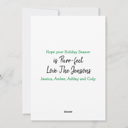 Ich wünsche dir ein mildes Weihnachten | Holiday C (Rückseite)