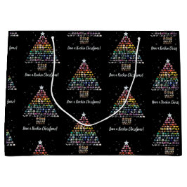 Ich wünsche dir ein Rockin Weihnachten! Kristallwe Große Geschenktüte