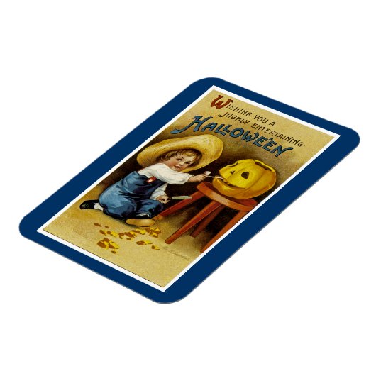 Ich wünsche dir ein sehr unterhaltsames Halloween Magnet (Linke Seite)